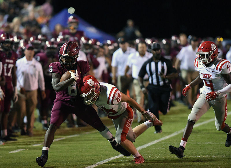 Dothan High Wolves vs Eufaula football